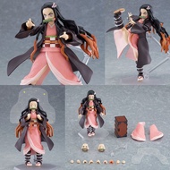 premium-Demon Slayer Figma 508-DX Nezuko Kamado Action Figure with Interchangeable Face Plates - Ani