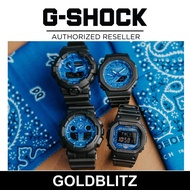 Casio G-Shock GA-100BP-1A GA-700BP-1A GA-2100BP-1A GW-B5600BP-1 Blue Paisley GA100BP-1 GA700BP-1 GA2