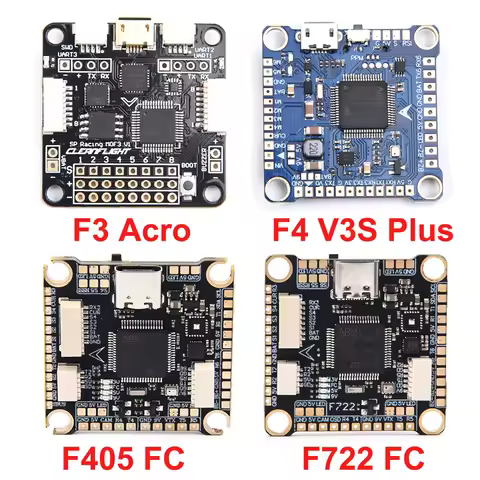F4 V3S Plus / F4 F405 / F7 F722 / F3 Acro Flight Controller SP Pro Racing Flight Control For QAV250 