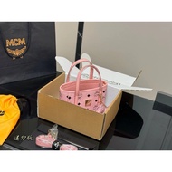 MCM Vegetable Basket Bag Shoulder Messenger Handbag New Style 2Y9I