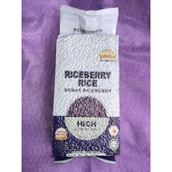 ecoBrown's Riceberry Rice / Beras Riceberry 1kilo