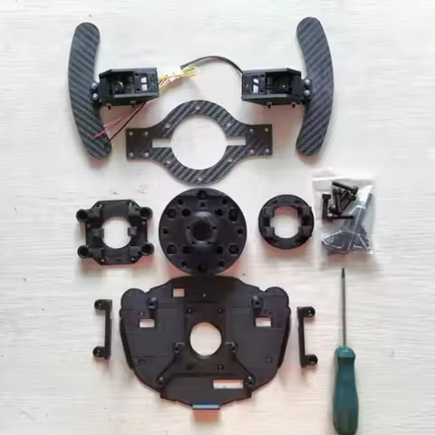 For Fanatec Csldd Pro Steering Wheel Modification Racing Game 13 14 inch Flat Steering Wheel Magneti