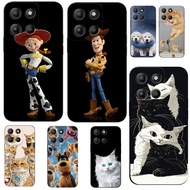 Case For Motorola MOTO G15 G75 Case Soft Silicone Phone Cover Black Tpu Shatterproof phone cases 12