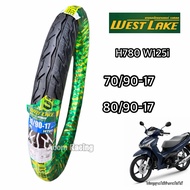 West Lake Outer Tire W125i H780 70/90-17 80/90-17 Pattern Durable For Use With New Year Tires. Good 