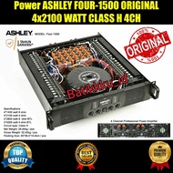 [ORIGINAL] POWER ASHLEY FOUR 1500 FOUR1500 ORIGINAL 4x2100 WATT 4CH CLASS H AMPLIFIER