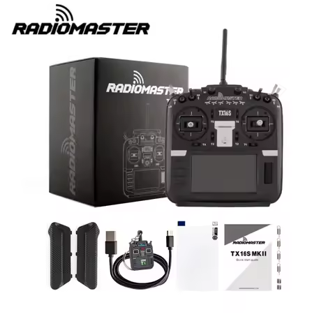 RadioMaster TX16S MKII V4.0 16CH 2.4G Hall Gimbals ELRS 4in1Transmitter Remote Control Support EDGET