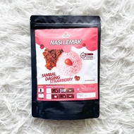 Nasi Lemak Sambal Daging Strawberry BY ABANG STRAWBERRY FINNA FOOD HALAL PEDAS BERAPI