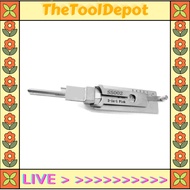 【Sheba Marketing】 TheToolDepot Lees lock 2 in 1 Car Door Lock Pick Decoder Unlock Tool KW1 SS001 SS0