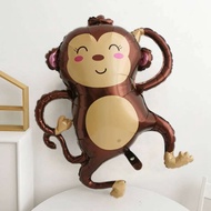 Smile Monkey 35 inches forest animal theme happy birthday party Smile Monkey 35 inches forest animal