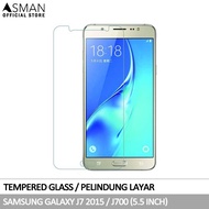 Asman Premium Tempered Glass 9H Samsung Galaxy J7 2015 / J7 Core / J701F Screen Protector Full Glue 