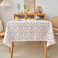 Floral Cotton Thread Tablecloth Lace Tablecloth Tea Table Cloth Rectangular Table Runner 棉线桌布 长方形桌垫