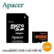 【Apacer 宇瞻】microSDXC UHS-I U3 V30 A2-128GB