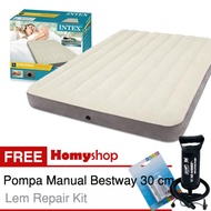 INTEX Durabeam Queen 64709 Kasur Angin / Kasur Tiup Ukuran [203cm x 152cm x 25cm] Berkualitas FREE P