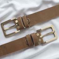 Crazy Horse Leather Men's Belt