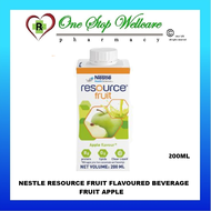 NESTLE RESOURCE FRUIT FLAVOURED BEVERAGE FRUIT APPLE 200ML (EXP:01/2027)