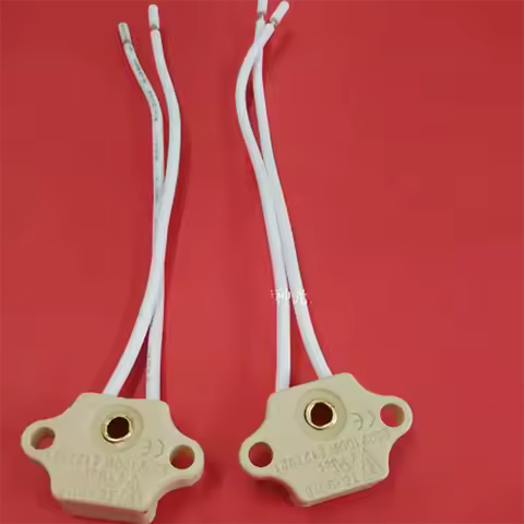 2PCS/Lot Topcon 6V20W special lamp holder for slit lamp G4 lamp holder ceramic lamp holder