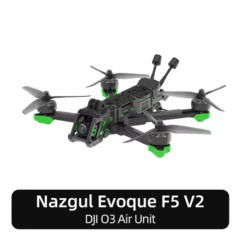 iflight Nazgul Evoque F5 V2 HD 5inch 6S FPV Drone BNF F5X (Squashed-X) / F5D (DC Geometry）with GPS m
