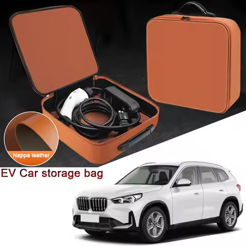 Portable EV Car Charging Cable Storage Box For BMW i3 i4 i5 i7 i8 X1 X2 X5 X7 iX1 iX5 Electric Vehic