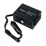 Car Inverter Power Inverter Car Inverter 12V to 220V 150W With 2 USB Ports - PI-150W - Black