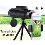 Monocular Telescope Attachable to Various Mobile Phones