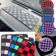 Dadu Car Anti Slip Mat Dashboard Non Slip Mat Checkmate Dice Magic Sticky Pad For Phone Sunglass Per