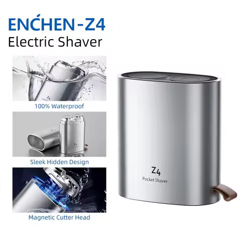 ENCHEN Shaver Mini Shaving Machine Waterproof Razor Professional Beard Trimmer Portable Electric Sha
