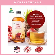 Surya Apple Cider Vinegar With Natural Honey 450ml Cuka Apple Madu Delima Cuka Epal Halal Certified