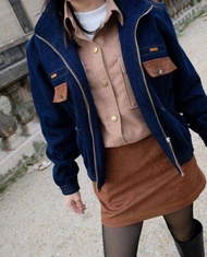 WHIMSY DEMIN JACKET เสื้อแจ็คเก็ตยีนส์ ผู้หญิง