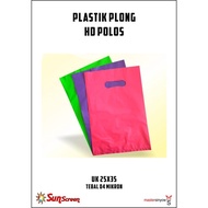 Plastik Olshop Polos Plong Hd 25X35