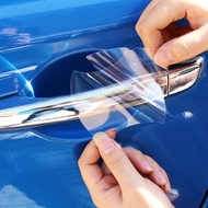8Pcs Universal Transparent Invisible Car Door Handle Protective Film/Automobile Anti-Scratch Resistant Vinyl Sicker