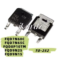 100% NEW FQD7N60C FQD7N65C FQD8P10 FQD9N25 FQD9N15 TO-252 SMD MOS transistor New In Stock Original