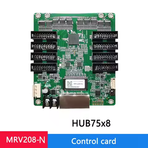 1pcs MRV208-N Full Color LED Display Receiving Card For P1.86 P2 P2.5 P3.91 P4 P5 LED Module