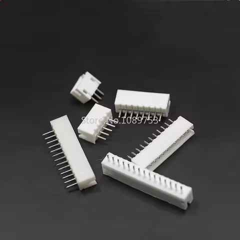 50pcs JST ZH 1.5mm 2P/3P/4P/5P/6P/7P/8P/9P/10P Straight Pin Female Connector