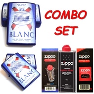 Zippo Fluid Wick Flints with Kronen 1664 Kerosine Lighter