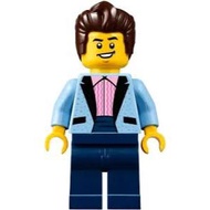 LEGO TWN313 Creator Modular 10260 Downtown Diner : Rock Star Minifigure