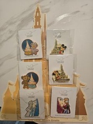 Disney 城堡 Castle & Character Pins 襟章 - Mickey, Duffy, Frozen