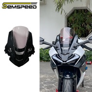 【SEMSPEED】For CFMOTO 675SR 2024-2025 Motorcycle ABS Front Visor Windshield Windscreen Airflow