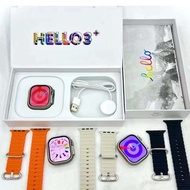 Hello Watch 3 Amoled Smart Watch Ultra 49mm Compass 4GB ROM Heart Rate Monitor IWO 2025 Men Women Sm