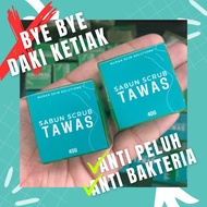 (VIRAL) SABUN SCRUB TAWAS 28G UNTUK KETIAK BERBAU/BADAN BERBAU & MEMUTIHKAN KETIAK