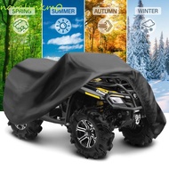 NOVALINKM0 ATV Cover, Heavy Duty Waterproof 4 Wheeler Quad Bike Storage Cover, Durable Windproof Bla