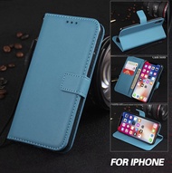 Wallet Flip Leather Case For iPhone12 Book Flip Case Soft Phone Cover For iPhone 11 Pro XS Max X XR 5 5S SE 6 6S 7 8 Plus Fundas