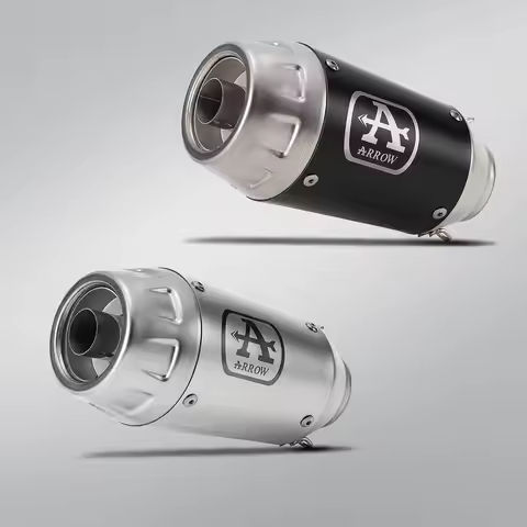 51mm Motorcycle Exhaust ARROW Muffler Pipe Stainless Steel Tube For Yamaha Honda Kawasaki Z800 Z900 