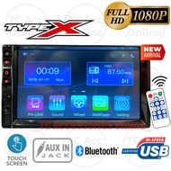 Car Player Radio Universal MP5 Double Din 7" Full HD Touch Screen 2 Din Bluetooth/USB/SD Card/Aux/FM