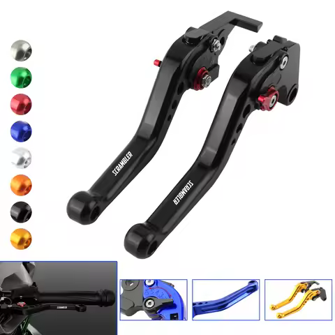 Motorcycle Accessories Adjustable Short Brake Clutch Lever Handles For DUCATI SCRAMBLER 400 SCRAMBLE