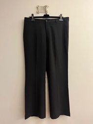 『特價區｜OUTLET』義大利設計師品牌 EMPORIO ARMANI 義大利製黑色西裝褲