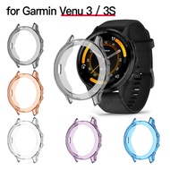 Clear Protective Case For Garmin Venu 3 Case TPU Garmin Venu 3S Case Watch Case Shell Soft Silicone 