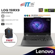 Lenovo Gaming Notebook LOQ 15IRX9 i5-13450HX / 16GB DDR5 / 512GB SSD / 15.6"FHD 144HZ / RTX4050 / H&