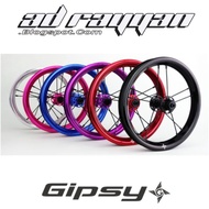 Gipsy G-FIVE 12" wheelset for pushbike strider