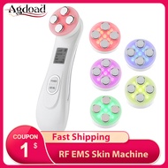 Agdoad RF EMS Radio Mesotherapy Frequency Import LED Photon Face Skin Tightening Firming IPL Rejuvenation Anti-wrinkle Acne Removing Device