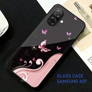 HP Glitter Glass Softcase FOR SAMSUNG A07 - SAMSUNG A07 Phone Case - K85